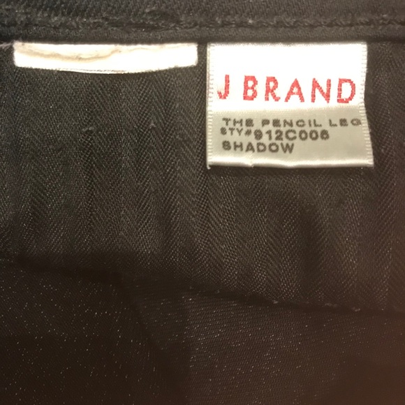 J Brand black stretch jeans - Picture 5 of 9